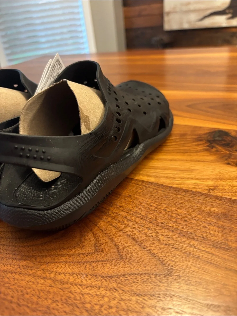NWT New Crocs Black Swiftwater Wave Water Sandals Men Size 8
